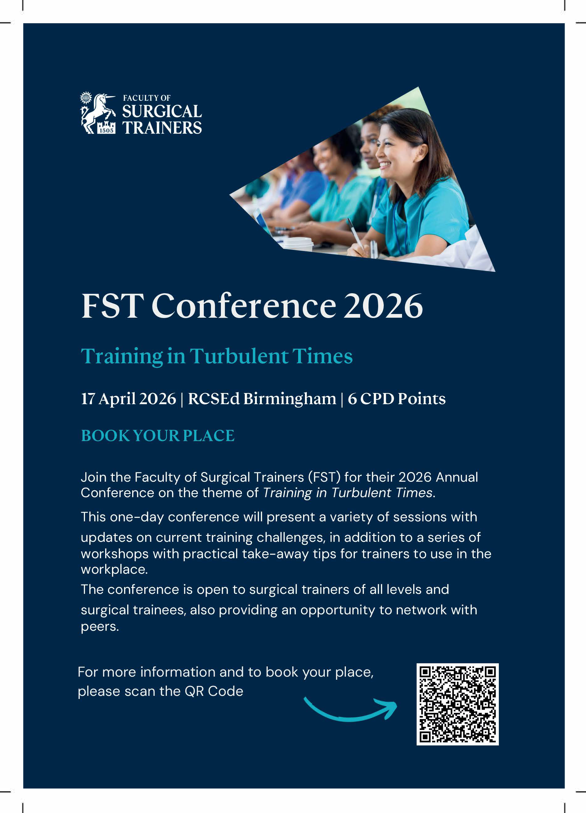 FST Conference 2026: Training in turbulent times