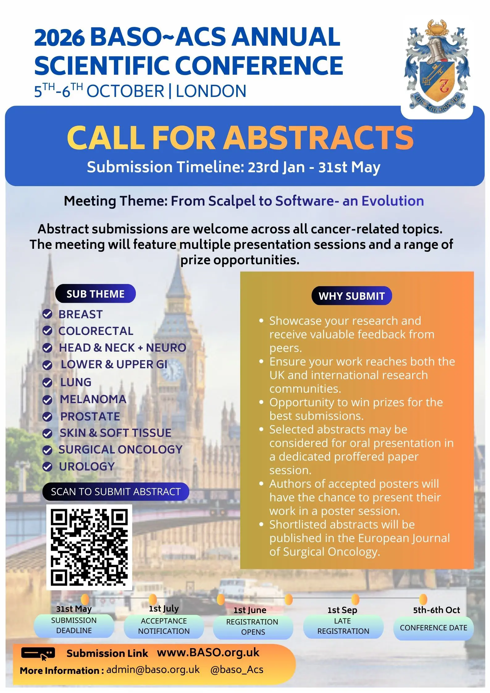 2026 BASO~ACS Annual Scientific Conference