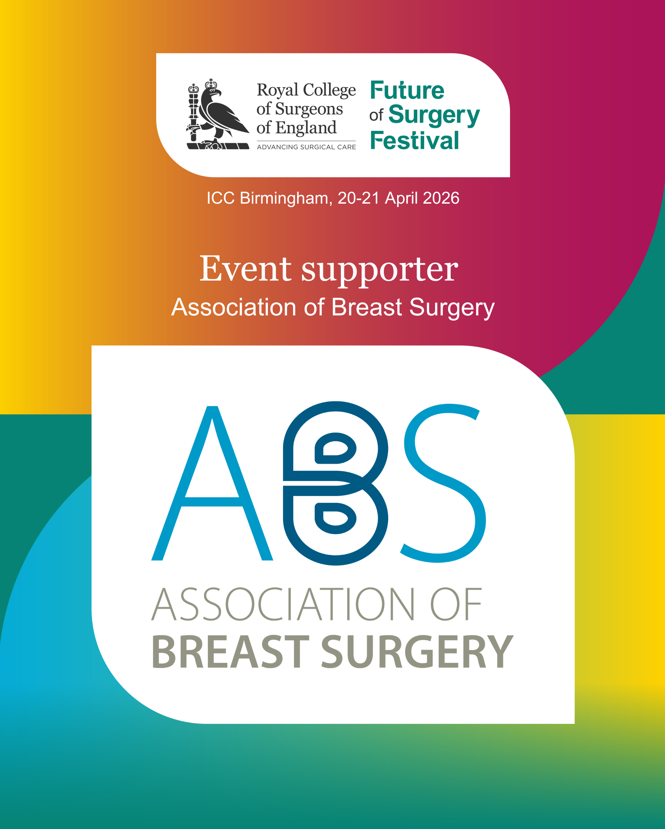 RCS England Future Of Surgery Festival ABS Partnership Asset