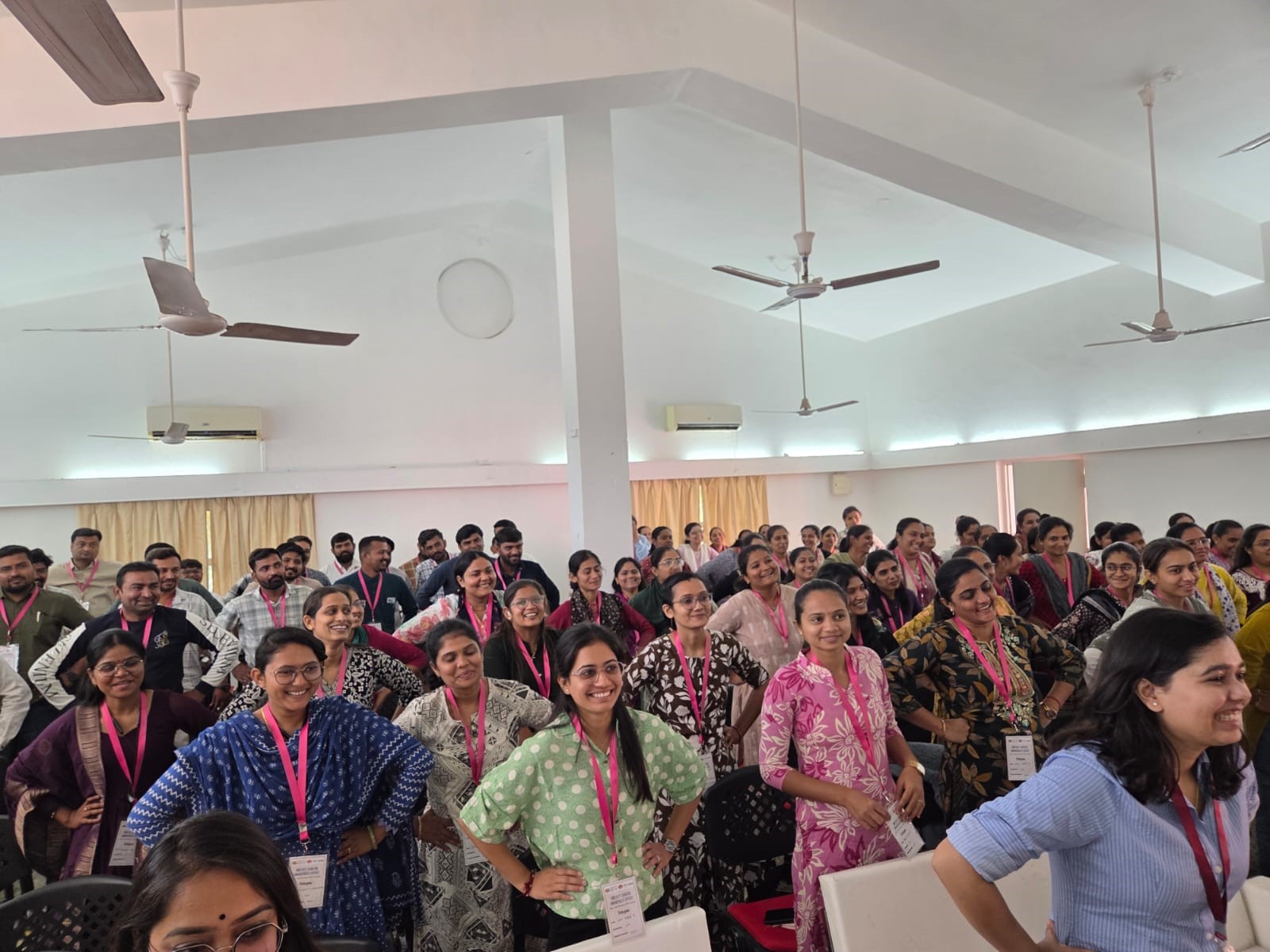 Group Participating In CBE Exercise